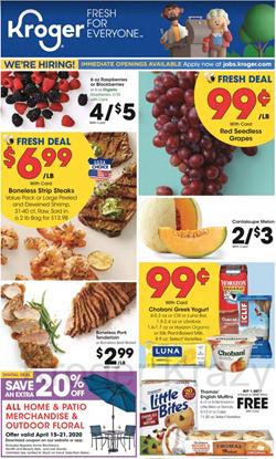 Kroger Weekly Ad Preview Apr 15 21 2020