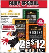 Rural King Ad Premium BBQ Pellets