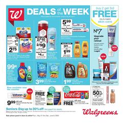 Walgreens Weekly Ad Online Coupons May 31 - Jun 6, 2020