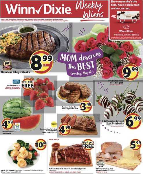 Winn Dixie Weekly Ad Preview May 6 12 2020