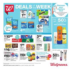 Walgreens Weekly Ad Sale Jun 28 - Jul 4, 2020