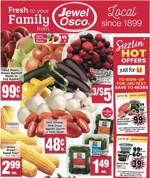 Jewel-Osco Weekly Ad Preview Aug 26 - Sep 1, 2020 