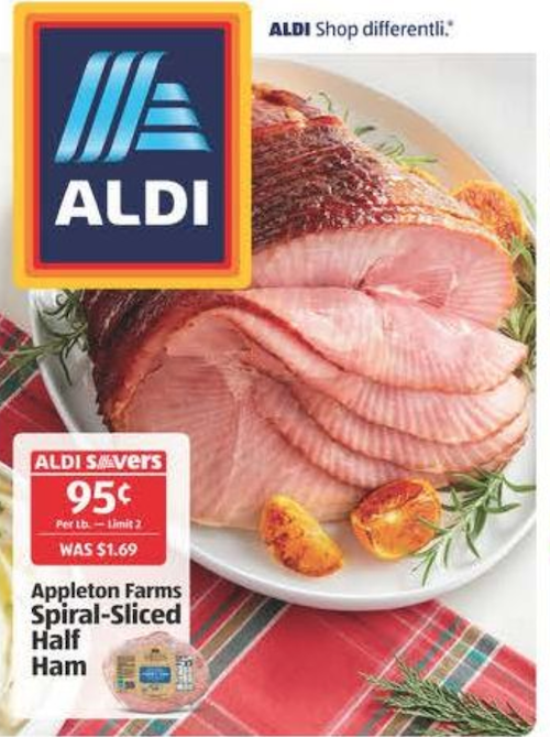 ALDI Spiral Ham Deal Christmas 2020