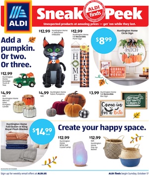 ALDI Weekly Ad Preview Oct 17 - 23, 2021