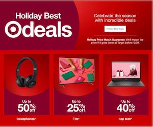 Target Ad Holiday Pre-Black Friday 2021