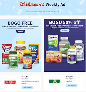 Walgreens Weekly Ad Jun 12 - 18, 2022