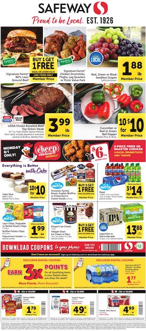 Safeway Weekly Ad Jul 27 - Aug 2, 2022