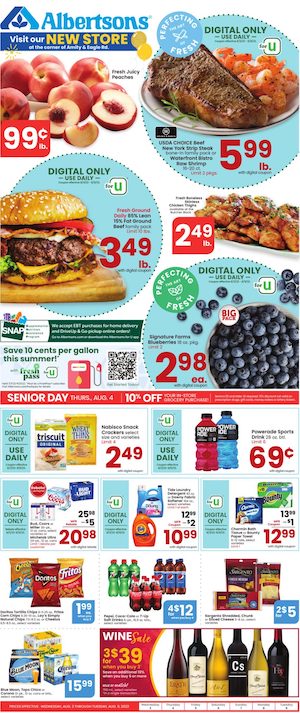 Albertsons Weekly Ad Aug 3 - 9, 2022