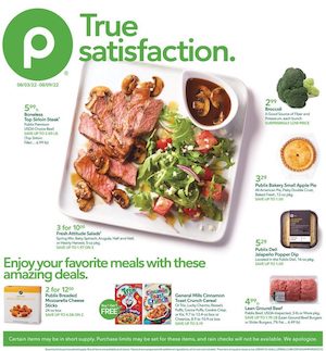 Publix Weekly Ad Aug 3 - 9, 2022