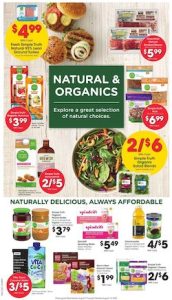 Kroger Natural & Organics Deals August 2022