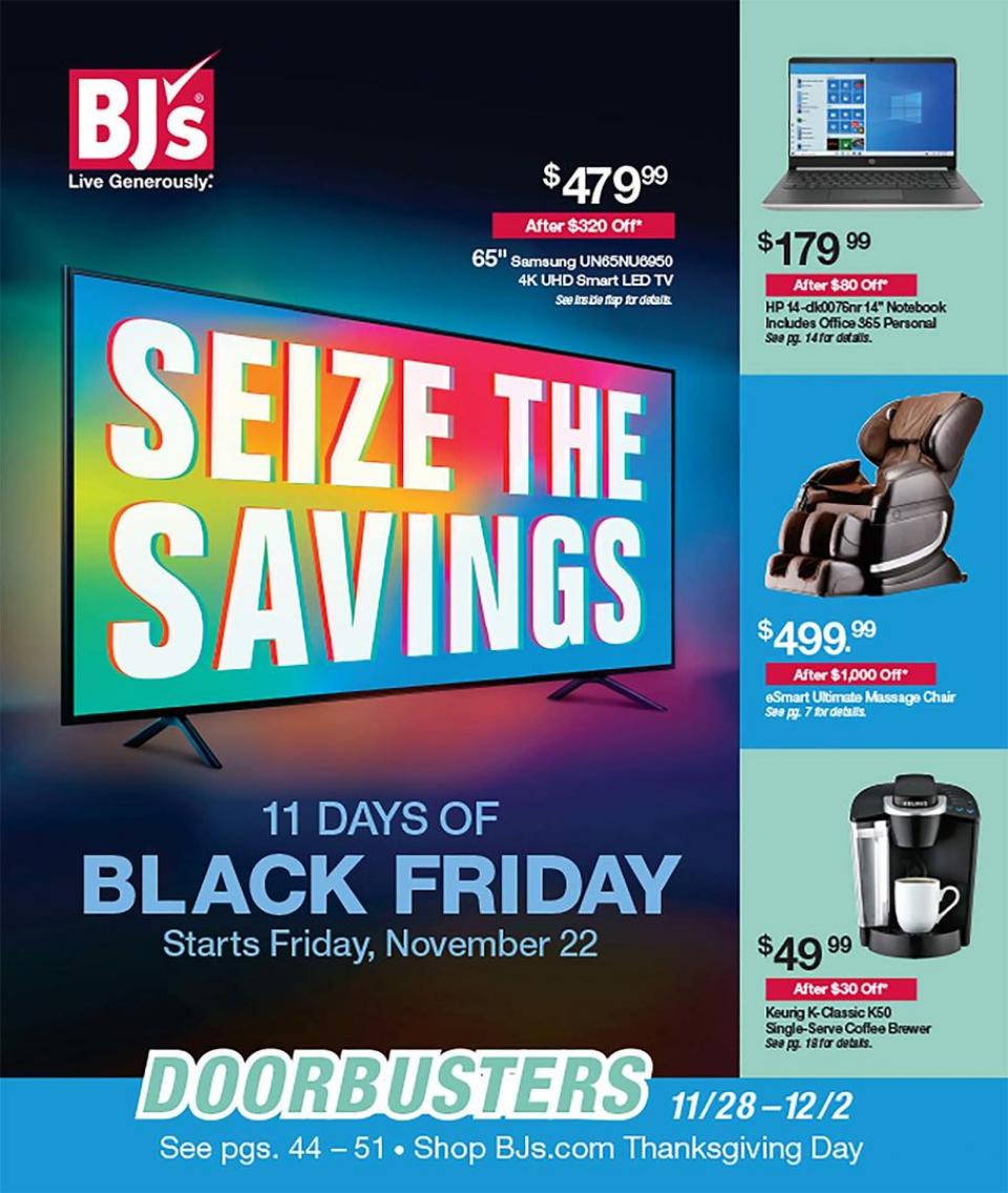 BJs Wholesale black friday ad