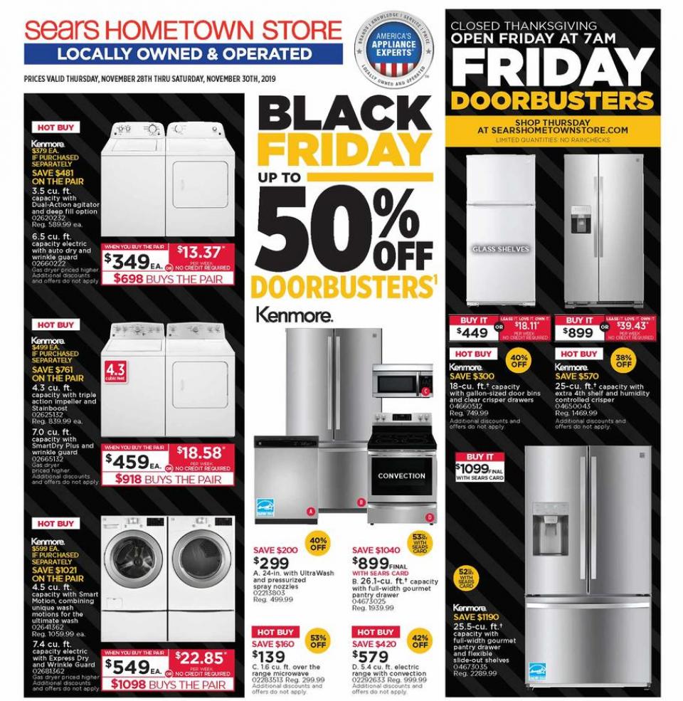 Sears Hometown black friday ad