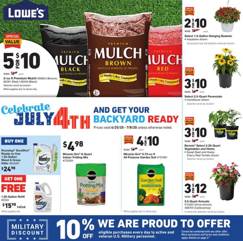 Lowe S Weekly Ad Jun 25 Jul 8 2020 Weeklyads2