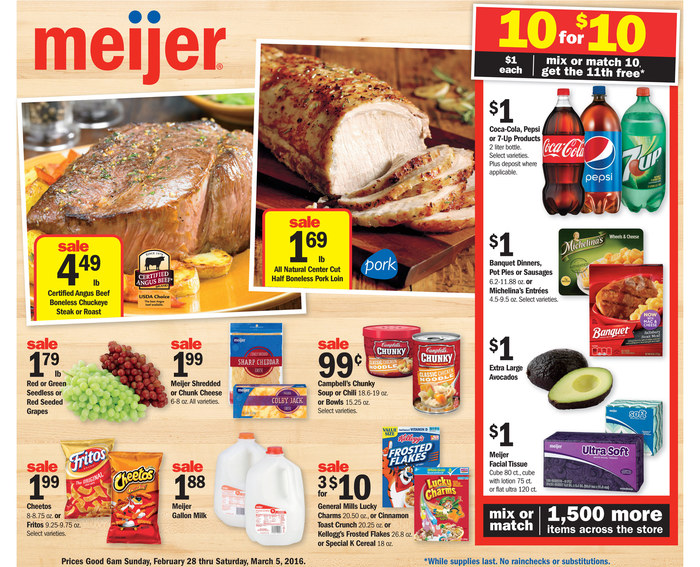 Meijer Weekly Ad