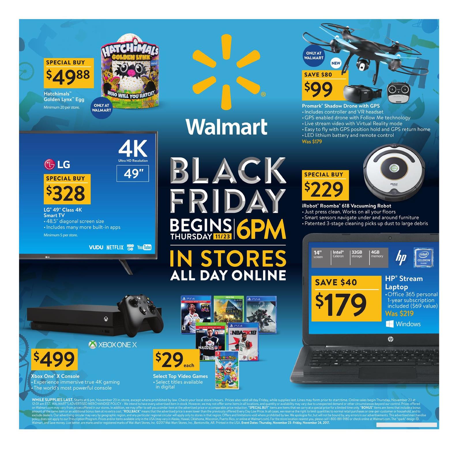 Walmart Black Friday Ad 2017 - WeeklyAds2 - Why Black Friday Deals