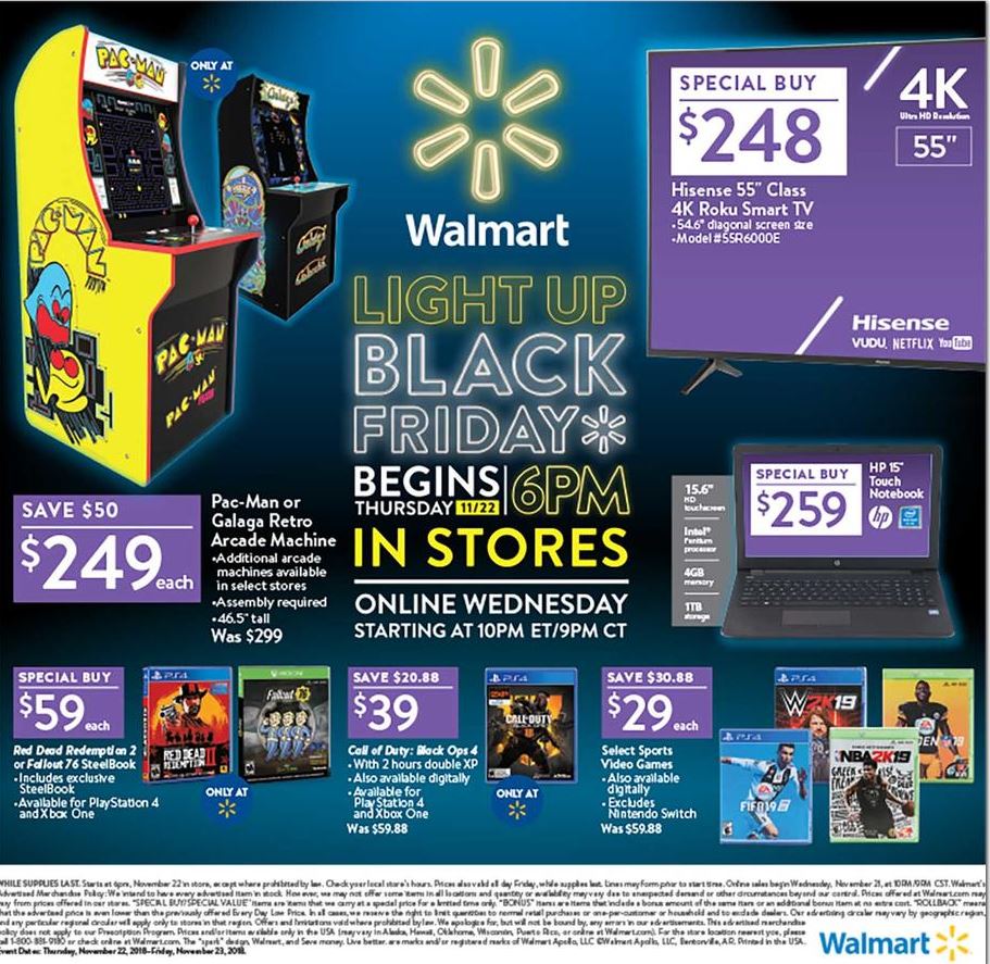 Walmart Black Friday Ad 2018 - What Are The Black Friday Deals Today