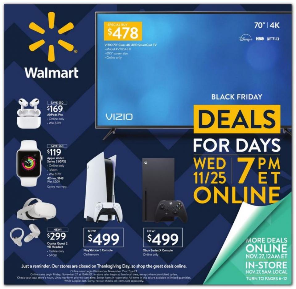 Walmart Black Friday Ad 2020 - WeeklyAds2